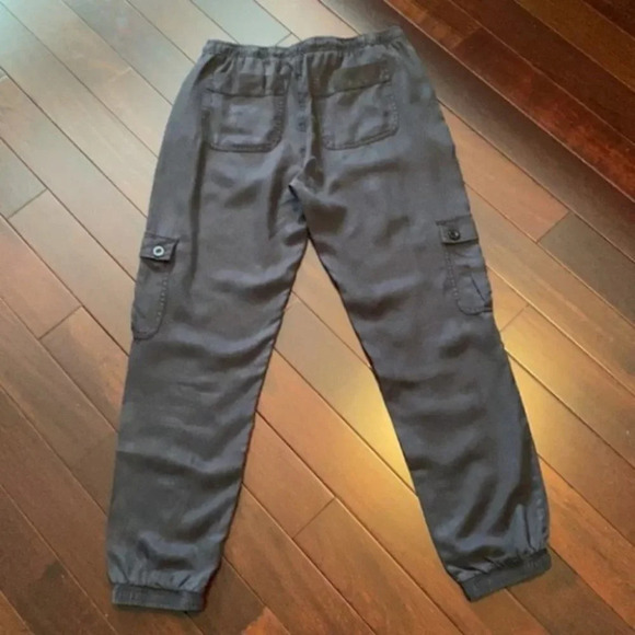 Velvet Heart Black Tencel Jogger Style Baggy Cargo Pants Size XS - Picture 15 of 16